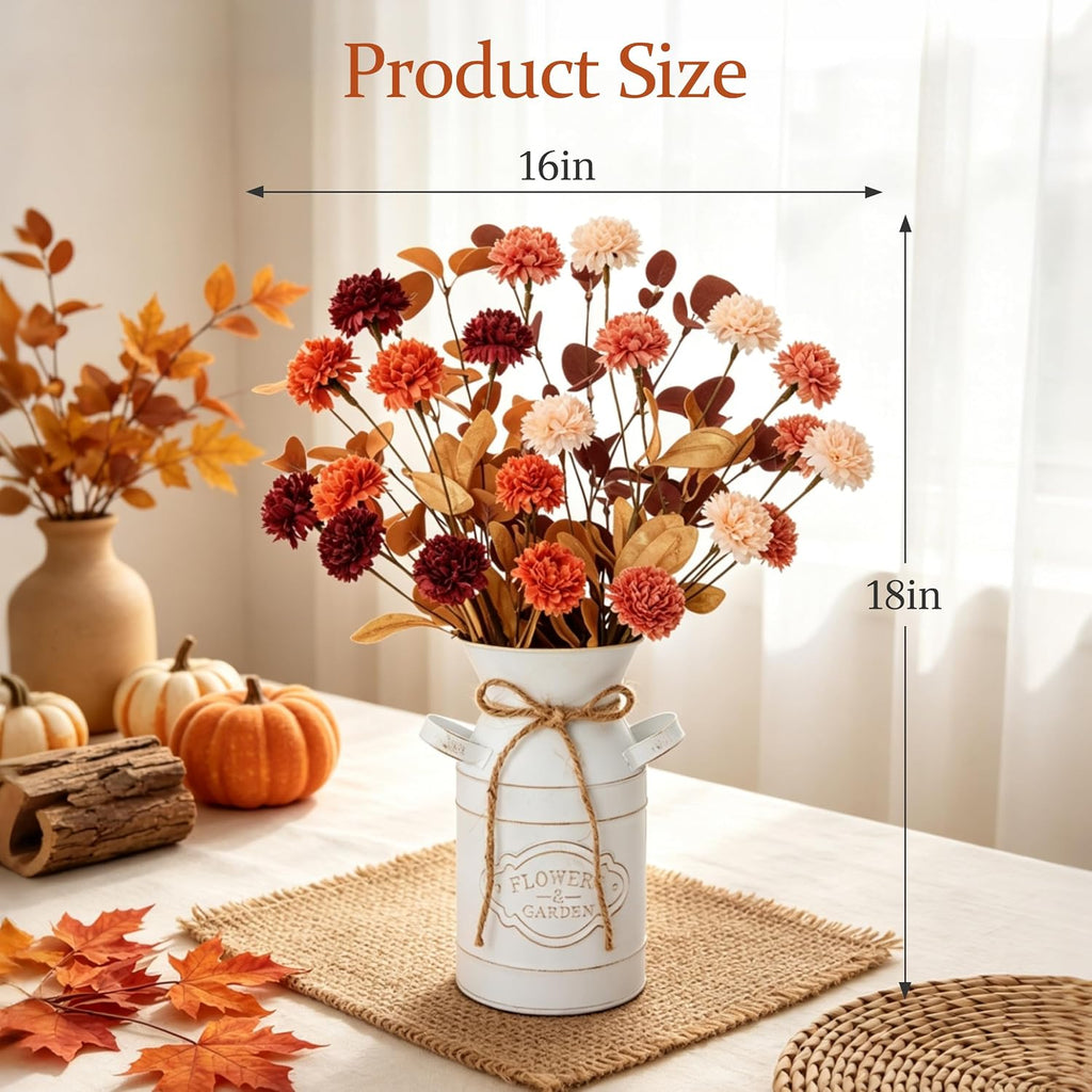 Fall Thanksgiving Table Decorations, Farmhouse Centerpieces for Tables