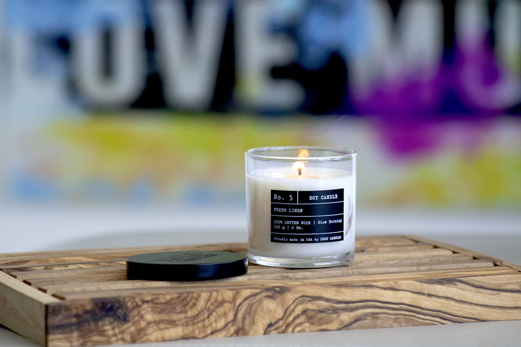 Fresh Linen | Luxury Scented Soy Jar Candle | Hand Poured in The USA | Highly Scented & Long Lasting (6 Oz. 2 Pack)