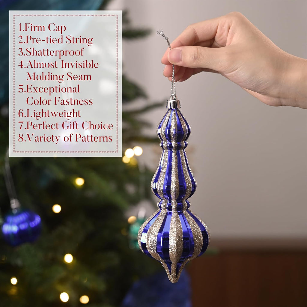 Christmas Ball Ornaments Tree Decorations Set - Set of 120