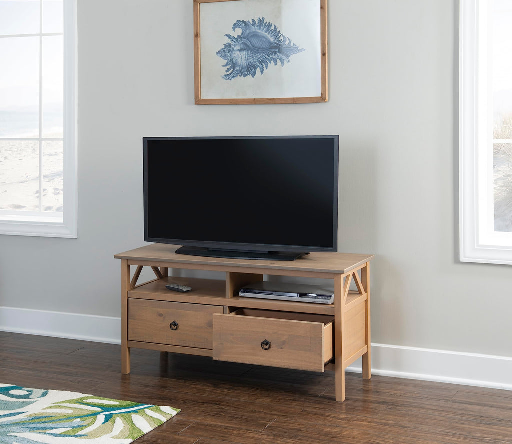 Titian Driftwood TV Stand