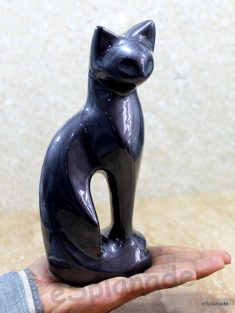 Cat kitten shape cremation urn | Memorial Funeral Burial full-size urn for ashes| Size - 9 inches.