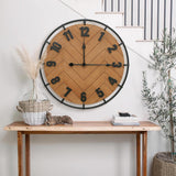 Micasso 27 Inch Large Farmhouse Wall Clock