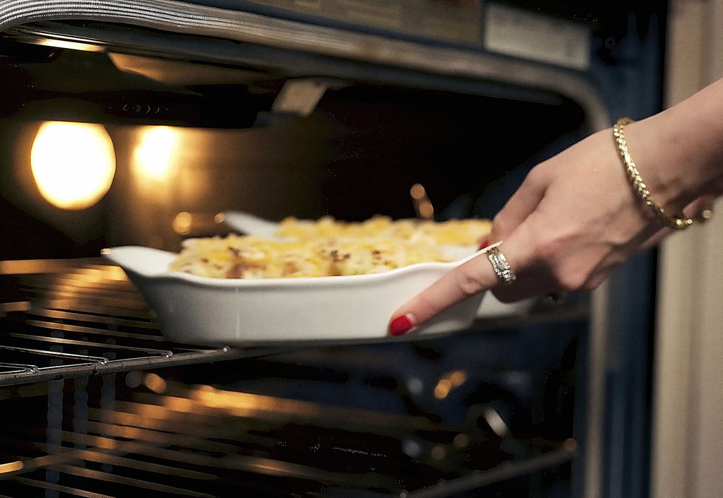 Au Gratin Baking Dishes, by, Mini Casserole Dish, Set of 6, for Banana Split, Oven and Microwave Safe, Dishwasher