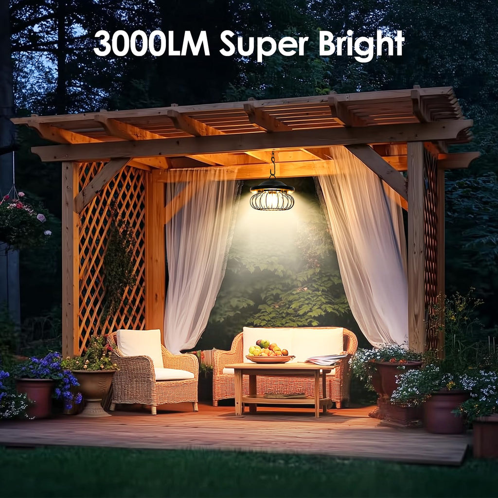 Solar Shed Light Outdoor Indoor, Bright 5 Modes (Daytime Available) Lamp with 3 Color Temps Dual Motion Sensor