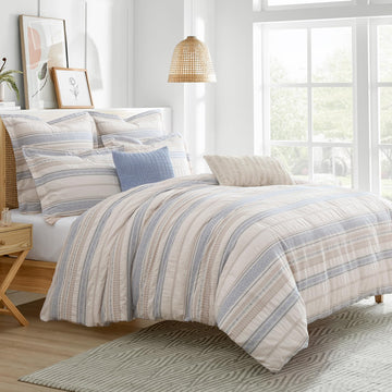 Pickford Chambray Duvet Cover Set - Full/Queen Duvet Cover (90 x 94in.) + Two Standard Pillow Shams (26 x 20in.)