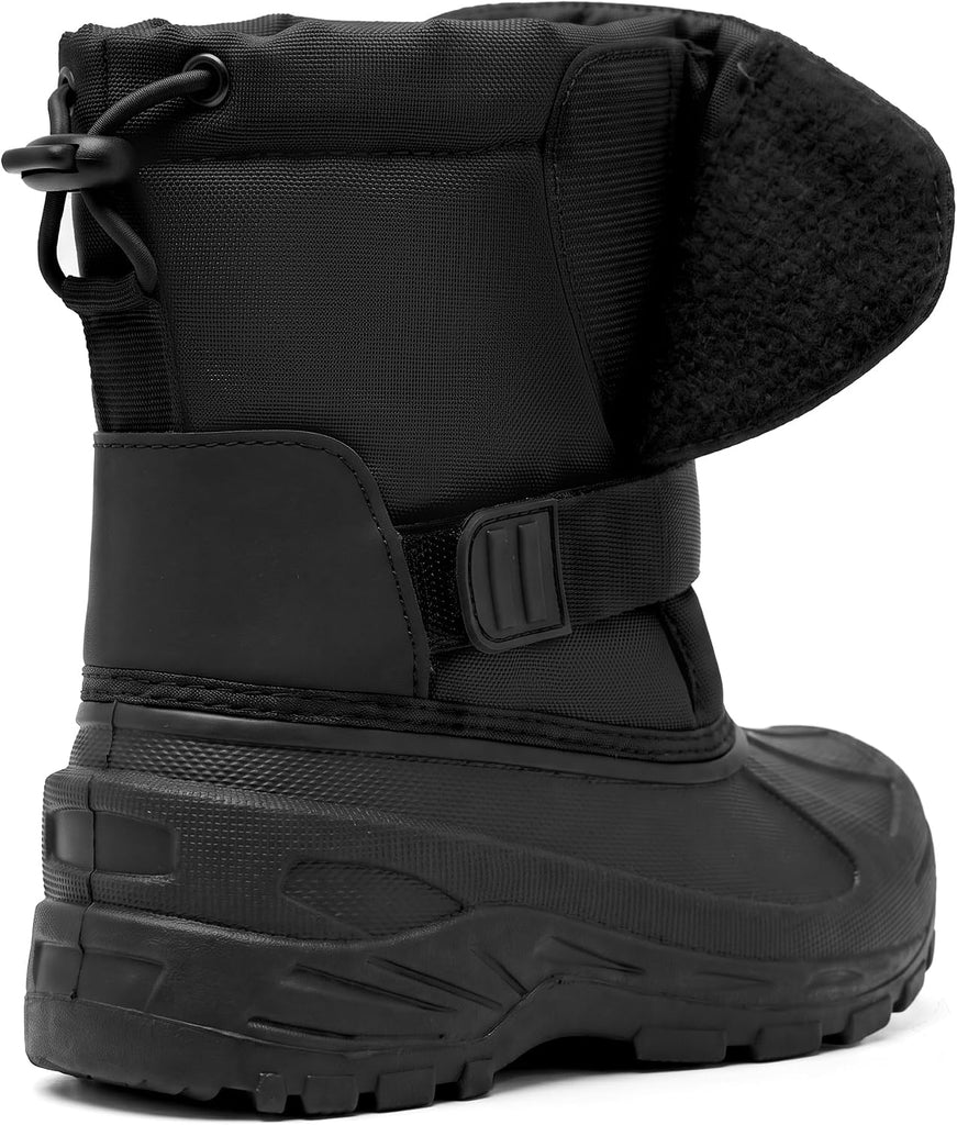 Kids Winter Snow Boots Waterproof Boys Girls Faux Fur Toddler Boots