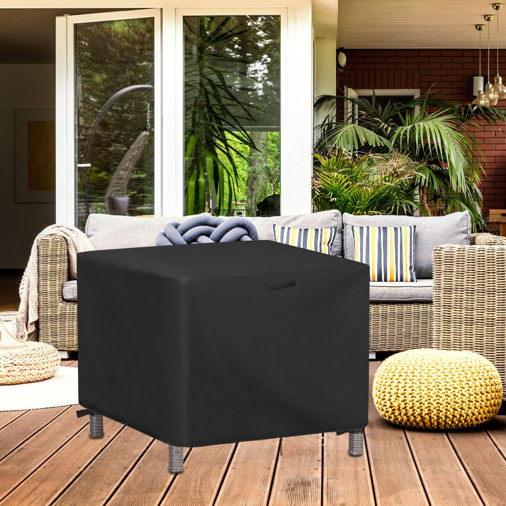 Outdoor Square Table Cover for 44 Inch Bistro Coffee Table