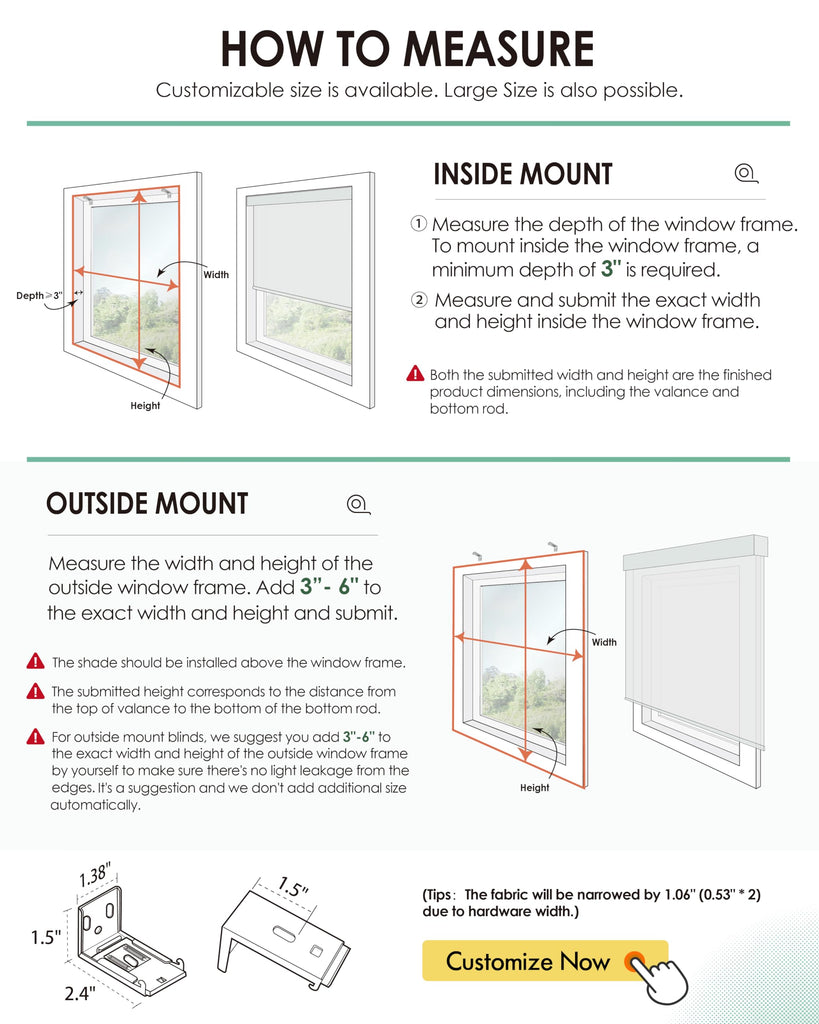 Smart Solar Shades, Flame Retardant Motorized Blinds with Remote