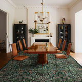 Washable Floral Rug