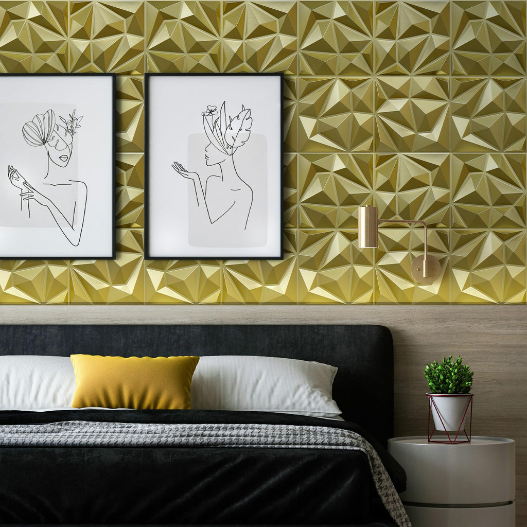 33 Pack Decorative 3D Wall Panels for Interior Wall Decor