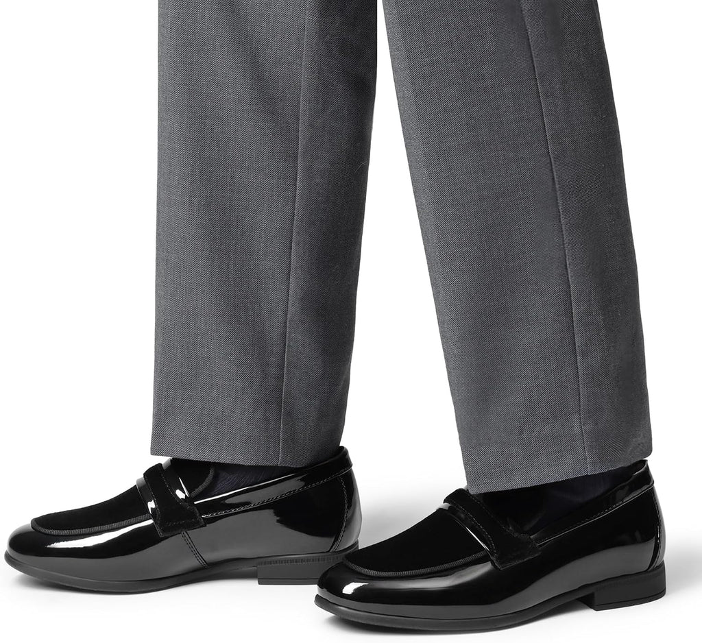 Boy's Dress Shoes Tuxedo Loafers