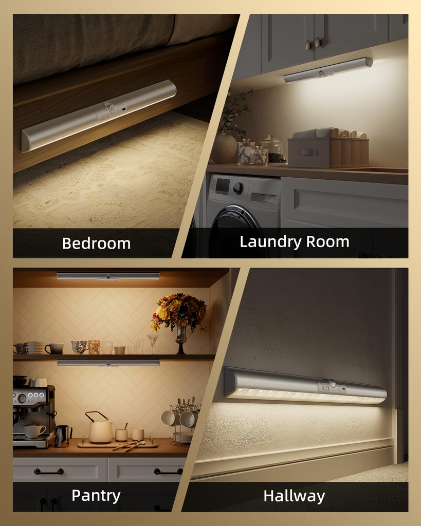 17in LED Motion Sensor Closet Light with Rotatable Sensor