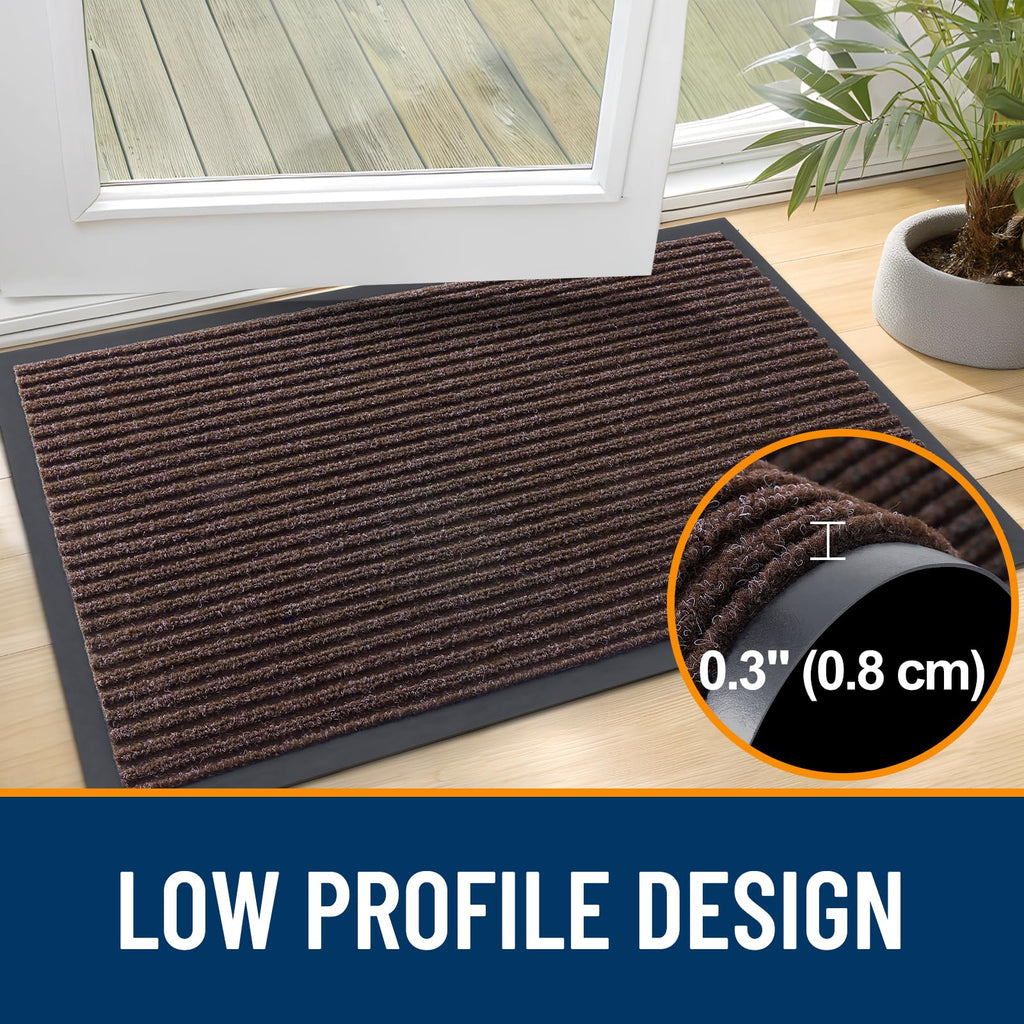Front Door Mat 59x23, Waterproof Heavy-Duty Indoor Outdoor Doormat