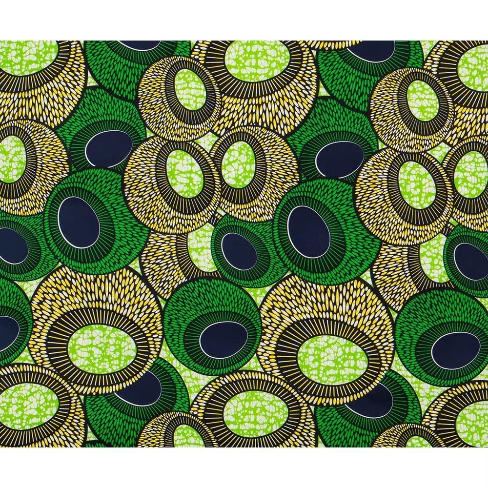 Fabric 6 Yard Printed Wax Cloth African Ankara Fabric for Party Dress A70