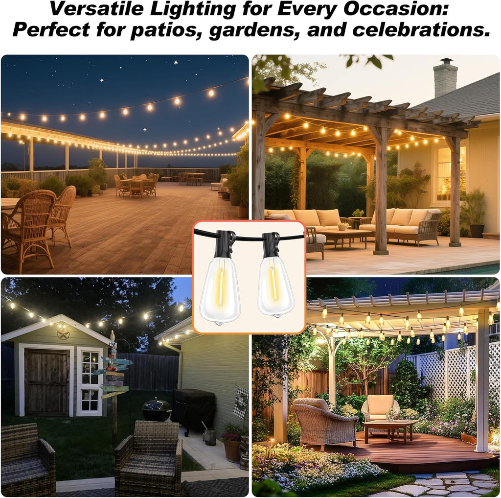 25Pk LED Replacement Light Bulbs, Shatterproof Plastic E17 LED Bulbs