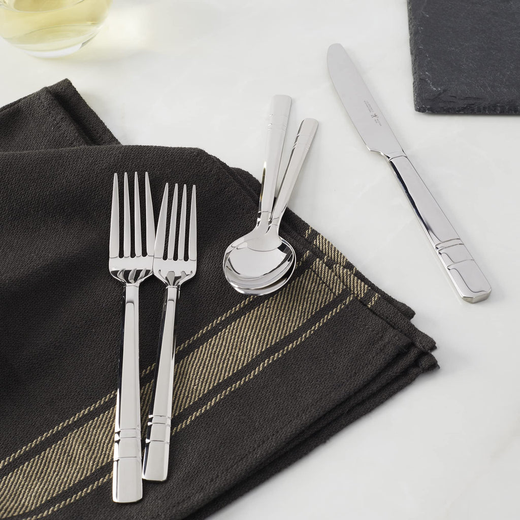 Madison Square 65-Pc Flatware Set, 18/10 Stainless Steel