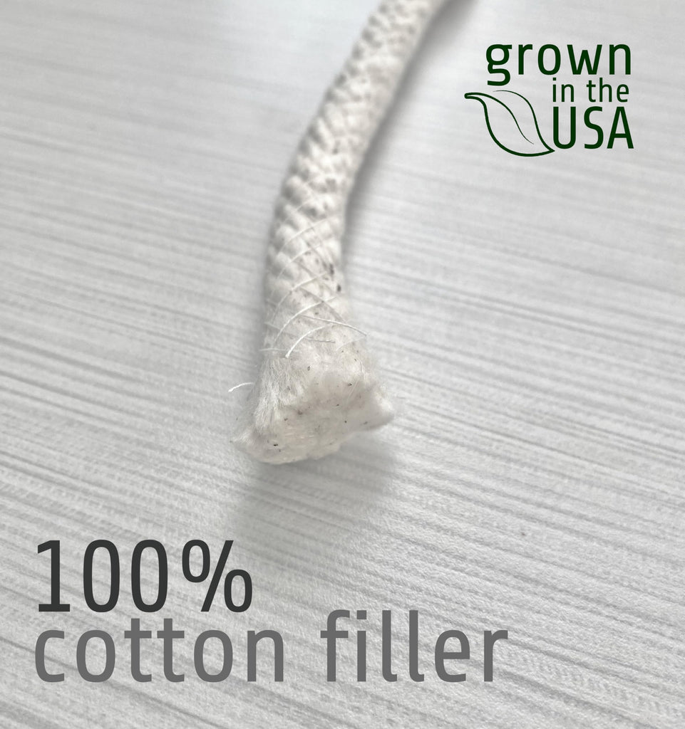 1/2" Cotton Piping Cord, Size 5 (40 yds)