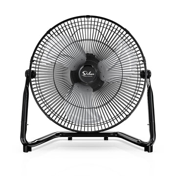 18" 3-Speed High Velocity Industrial Floor Fan, Heavy Duty Metal for Warehouse Workshop Basement, 1 Pack