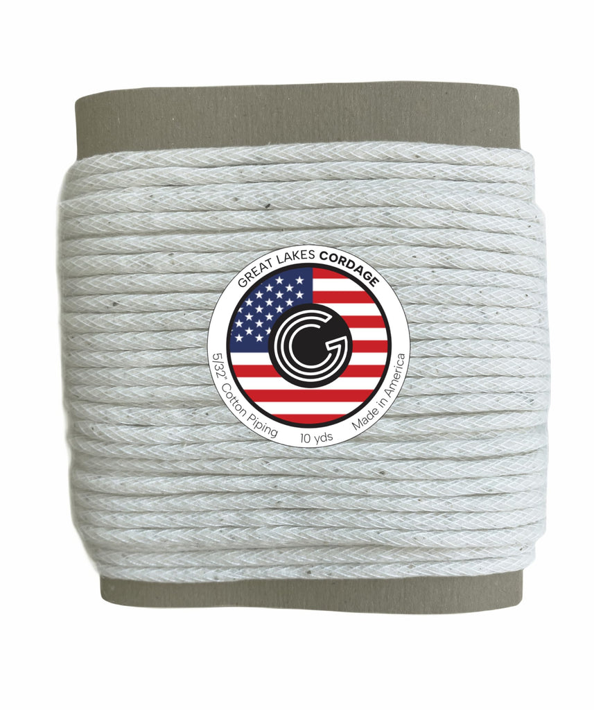 5/32" Cotton Piping Cord, Size 0 (10 yds)