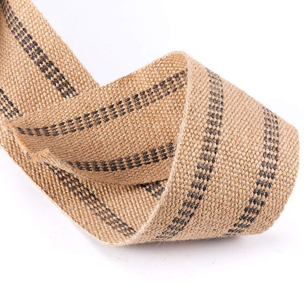 2.75 Inch x 33 Yard Upholstery Jute Webbing, 7cm x 30m Thickened