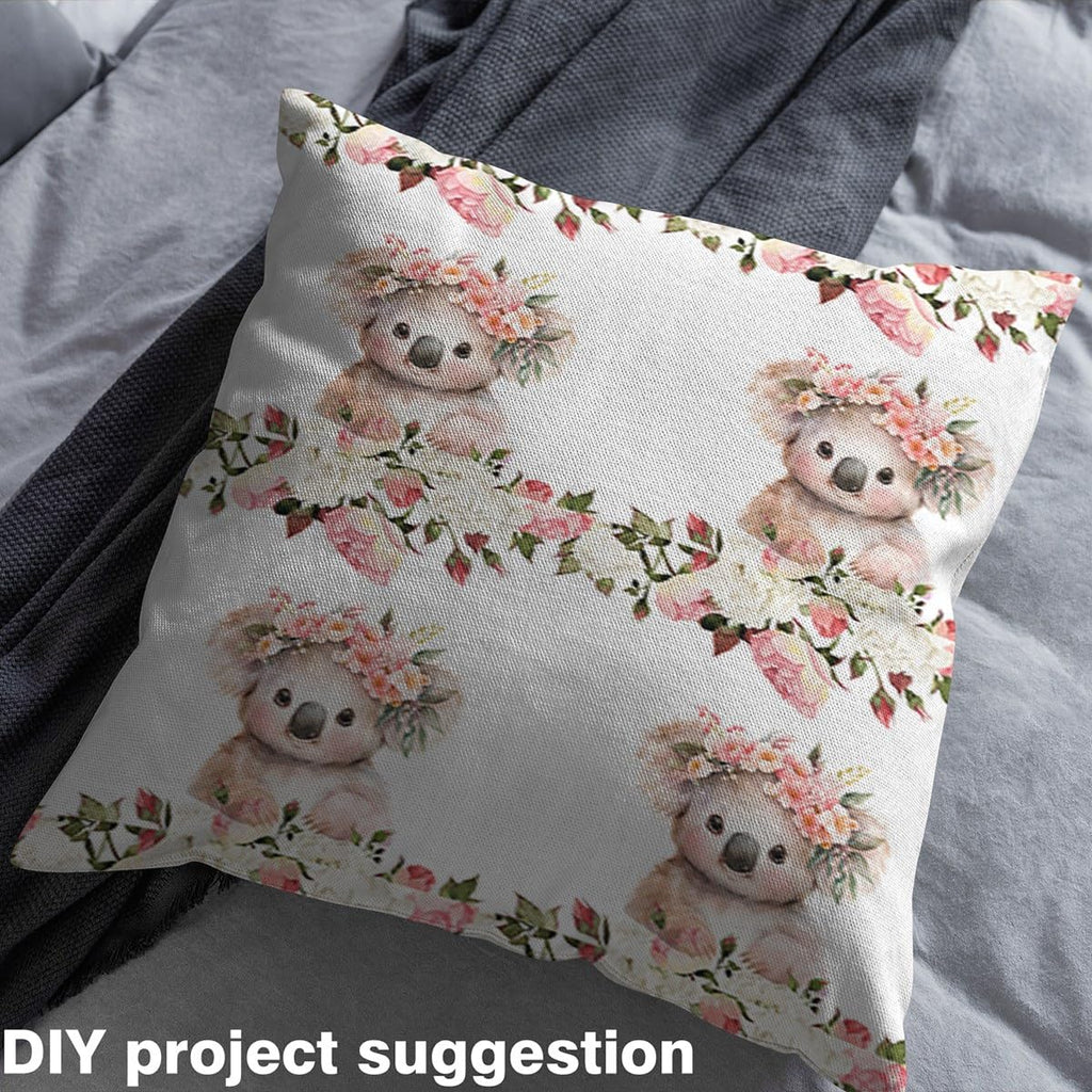 Cute Koala Fabric By The Yard 1 Yard
