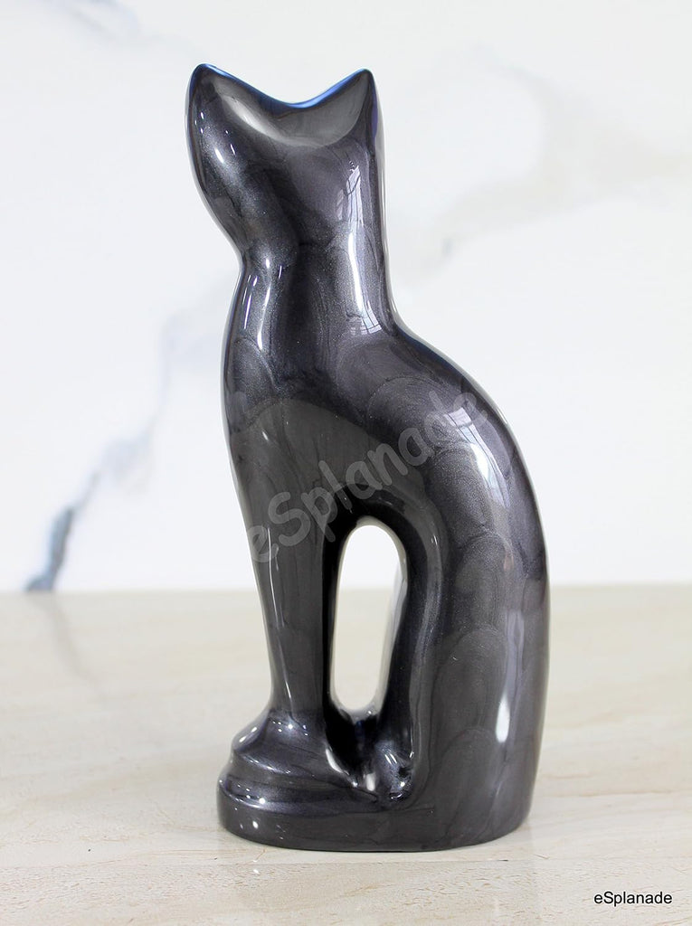 Cat kitten shape cremation urn | Memorial Funeral Burial full-size urn for ashes| Size - 9 inches.