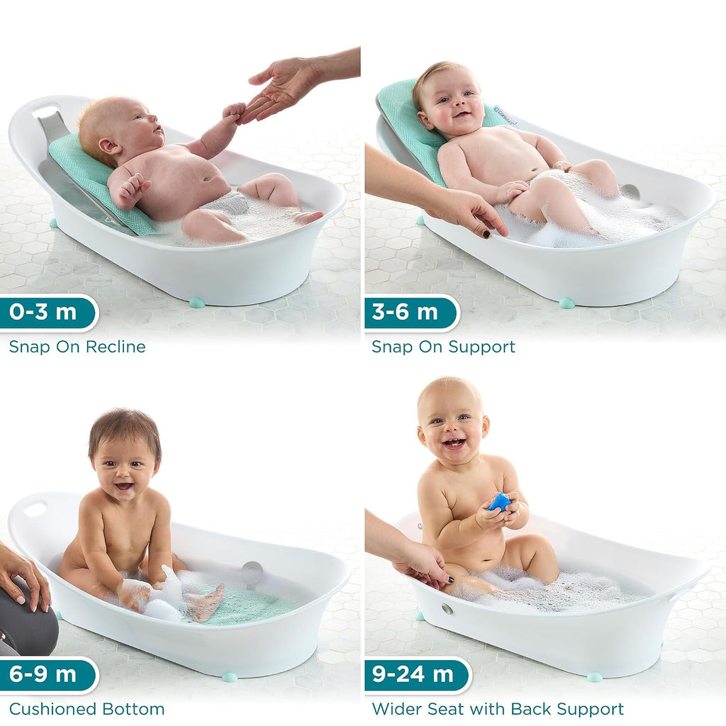 Oasis in-1 Baby Bathtub, Portable Infant Bath Seat