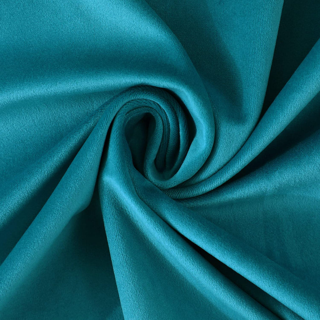 Comfy Dark Turquoise Throw Pillow Covers Decorative Square Solid Thick Velvet Super Soft Cushion Cases Home Decor for
