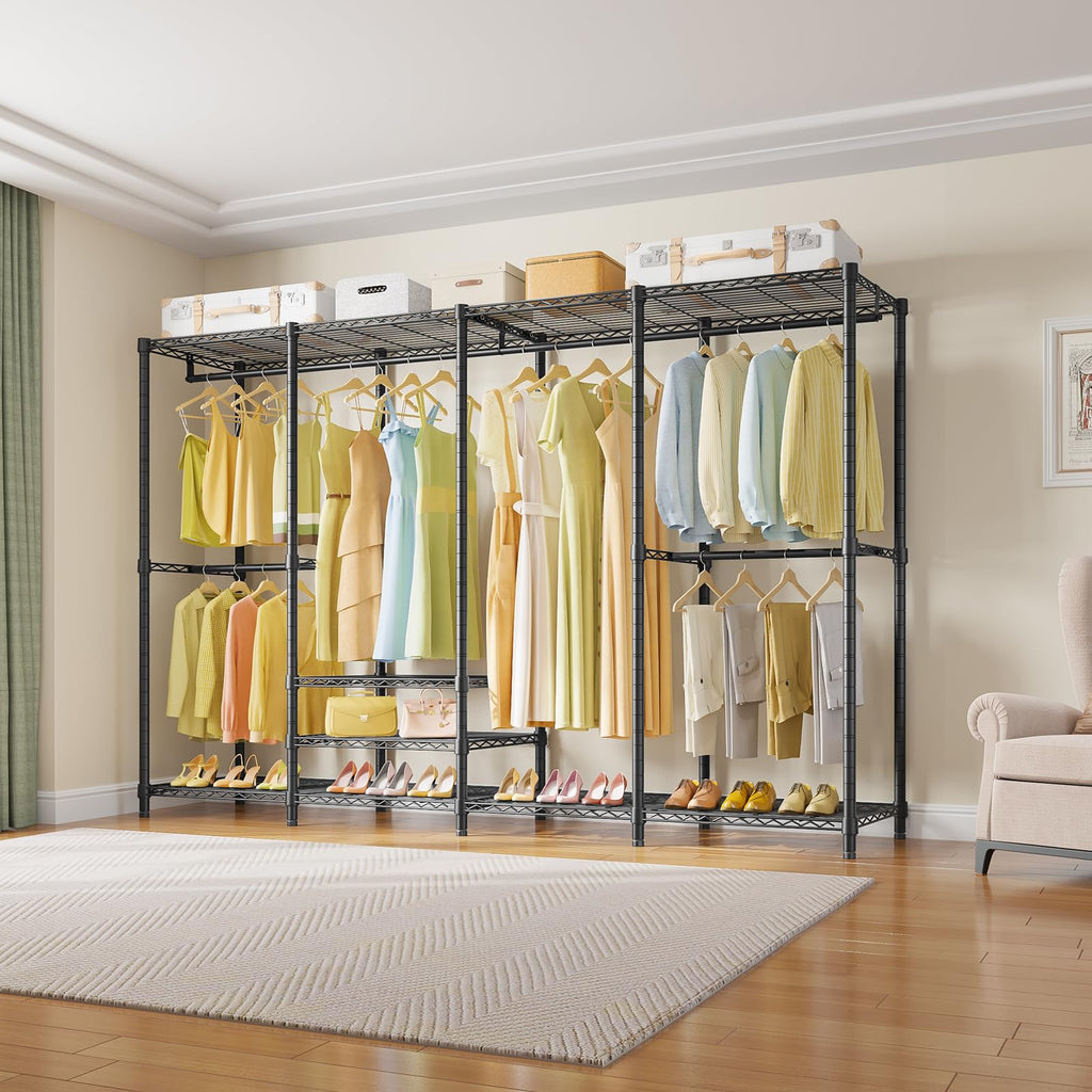 V40 Plus Clothes Rack, Large Modular Closet System for Hanging