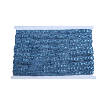 Gimp Braid Trim, 10 Yards 0.59 Inch Fabric Trim, Blue