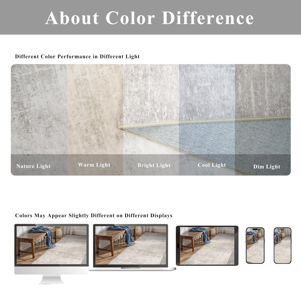 Hallway 2x8 Washable Runner Rug: Abstract Stain Resistant Entryway Kitchen Area Rugs Farmhouse Soft Bathroom Bedroom