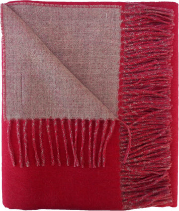 100% Baby Double Face Reversible Throw