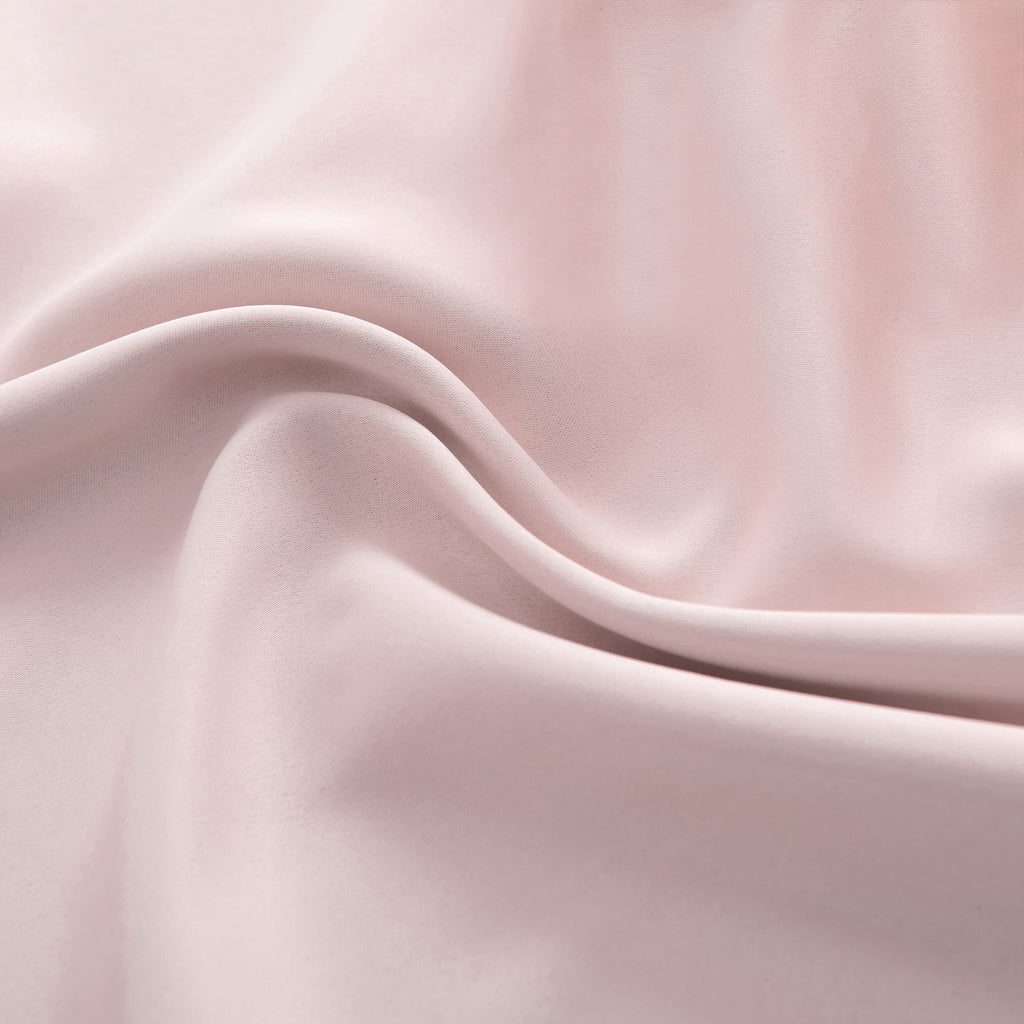 Pastel Pink Room Darkening Curtains - 90 Inch Length Light Blocking Thermal Insulated Energy Saving Curtain Panels