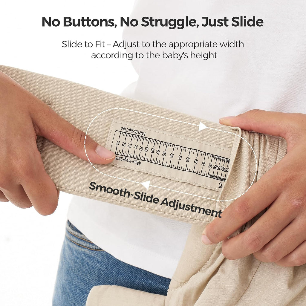 Newborn Carrier WeeSnug- Lightweight and Cozy Comfort for 7-25 lbs