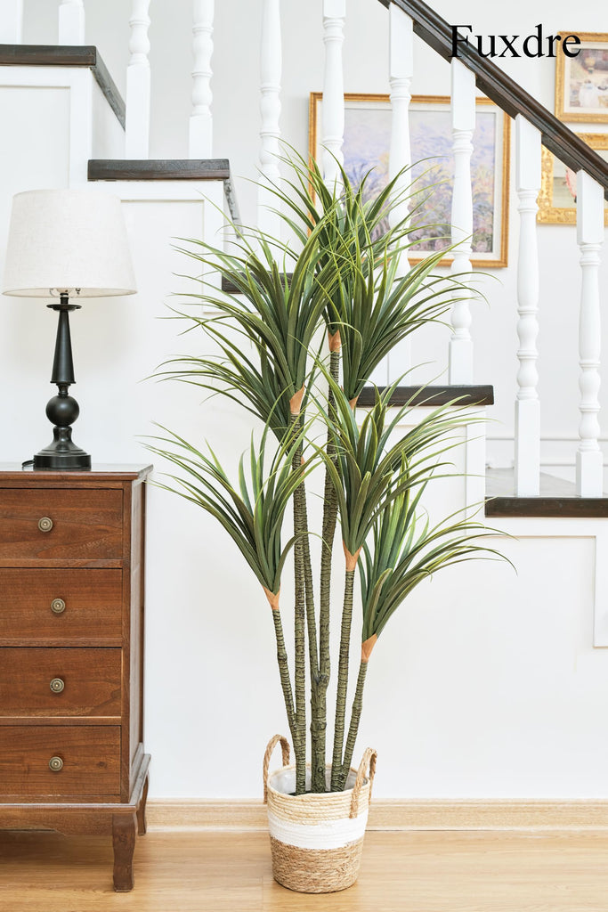5Ft Artificial Yucca Tree Artificial Dracaena Tree Large Fauxe Agave Plant and Tall Artificial Plant Home Office
