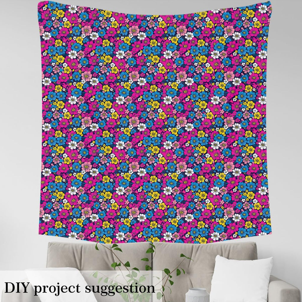Floral Upholstery Fabric by The Yard Soft 1 Yards