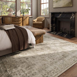 Washable Area Rugs for Living Room: 9x12 Bedroom Area Rugs Boho Vintage Rugs Stain Resistant Non Sli