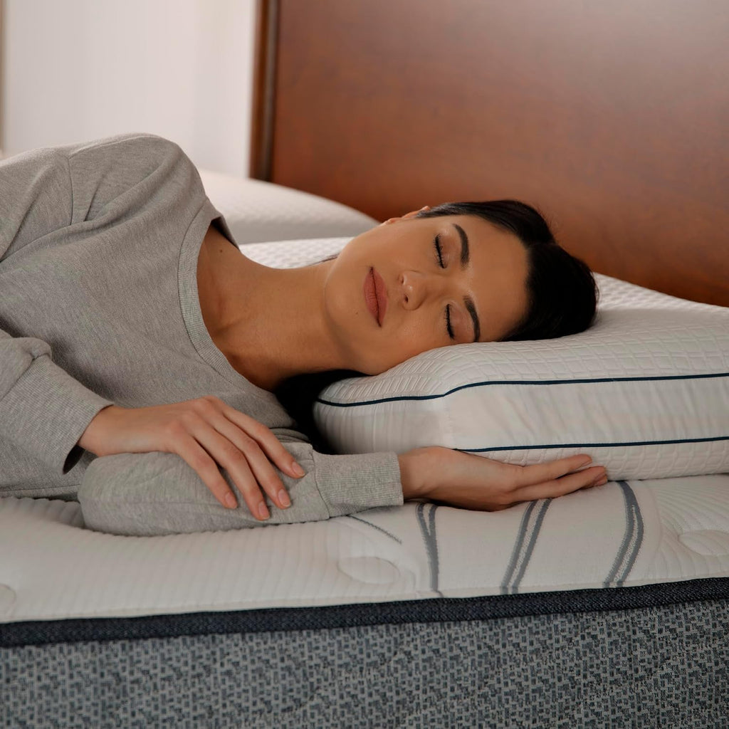 Perfect Sleeper Copper Infused Memory Foam Pillow, Oversized Traditional, White