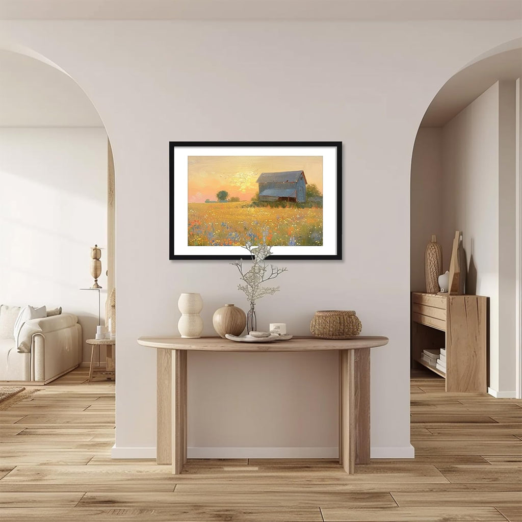 24x36 Poster Frame 4 Pack, Black, Mat for 20x30 Picture | Fits 24 x 36 poster or 20 by 30 Photo with Mat, Wall