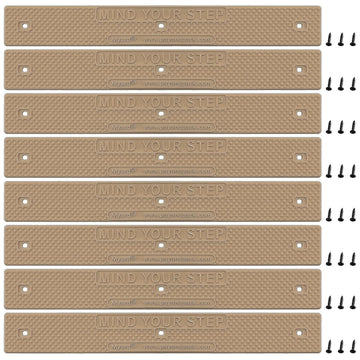 8-Pack Upgraded Elastic EVA 16"x2" w/Screws Down Strip