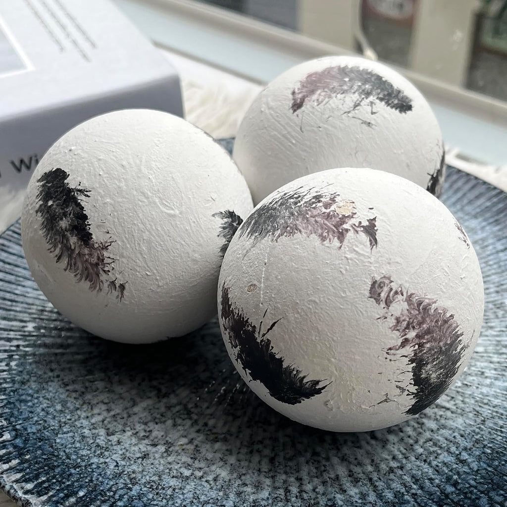Decorative Orbs for Centerpiece Bowls for Dining Table Decor - Set of 6