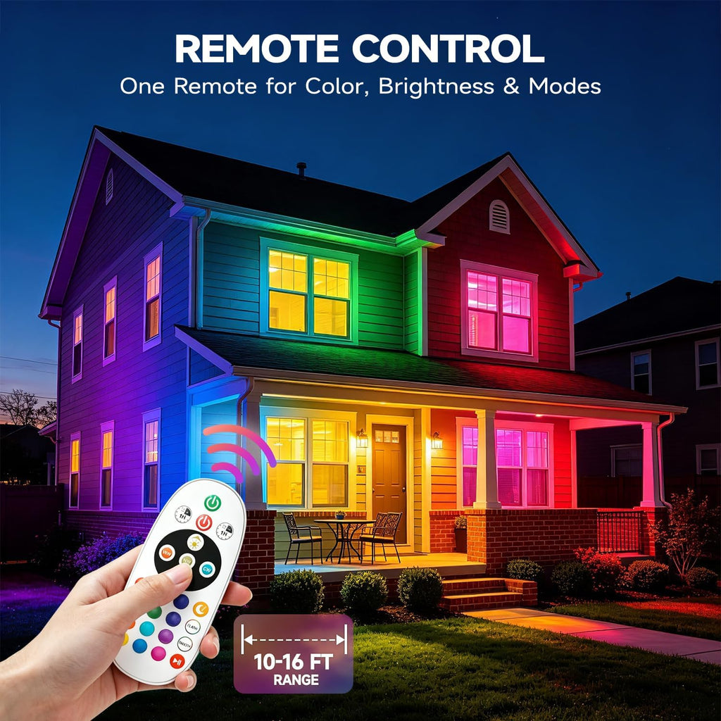 BR30 LED Light Bulbs, Color Changing LED Bulbs with Remote, 2 Pack