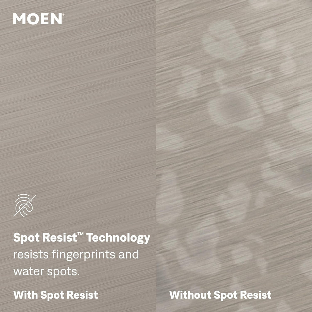 Align Spot Resist Stainless Pulldown Kitchen Faucet, Single Hole, Modern Spring Style with Pre-Rinse and Power Boost
