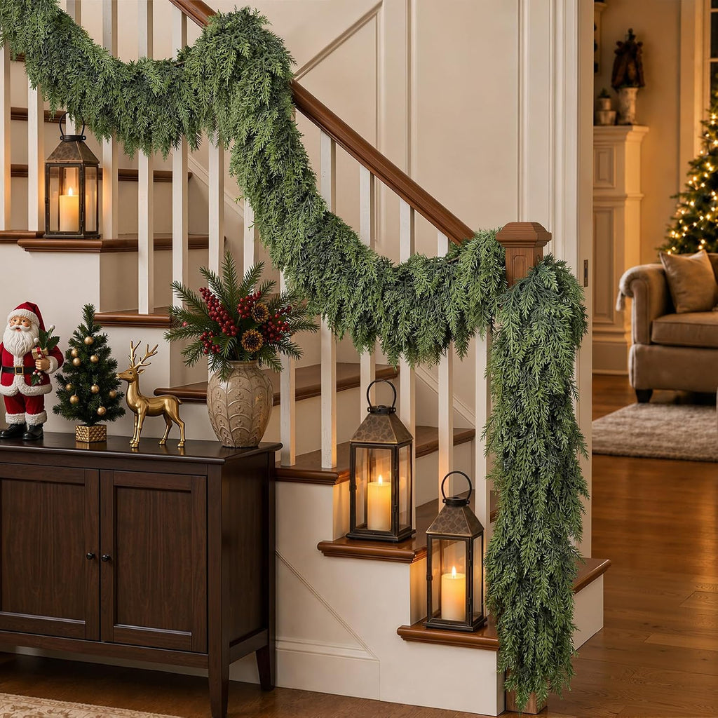 Encrypting Real Touch &Full Cedar Garland
