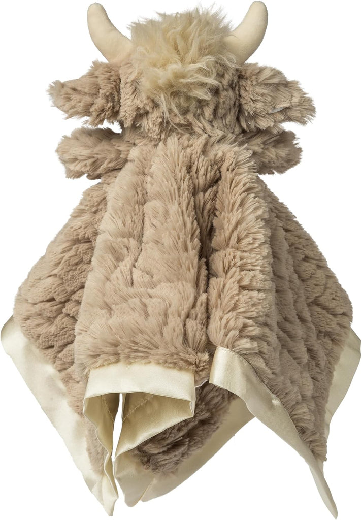 Lovey Putty Nursery Baby & Toddler Stuffed Animal Security Blanket Soft Snuggle Toy, 13 x Inches, Brown Highland