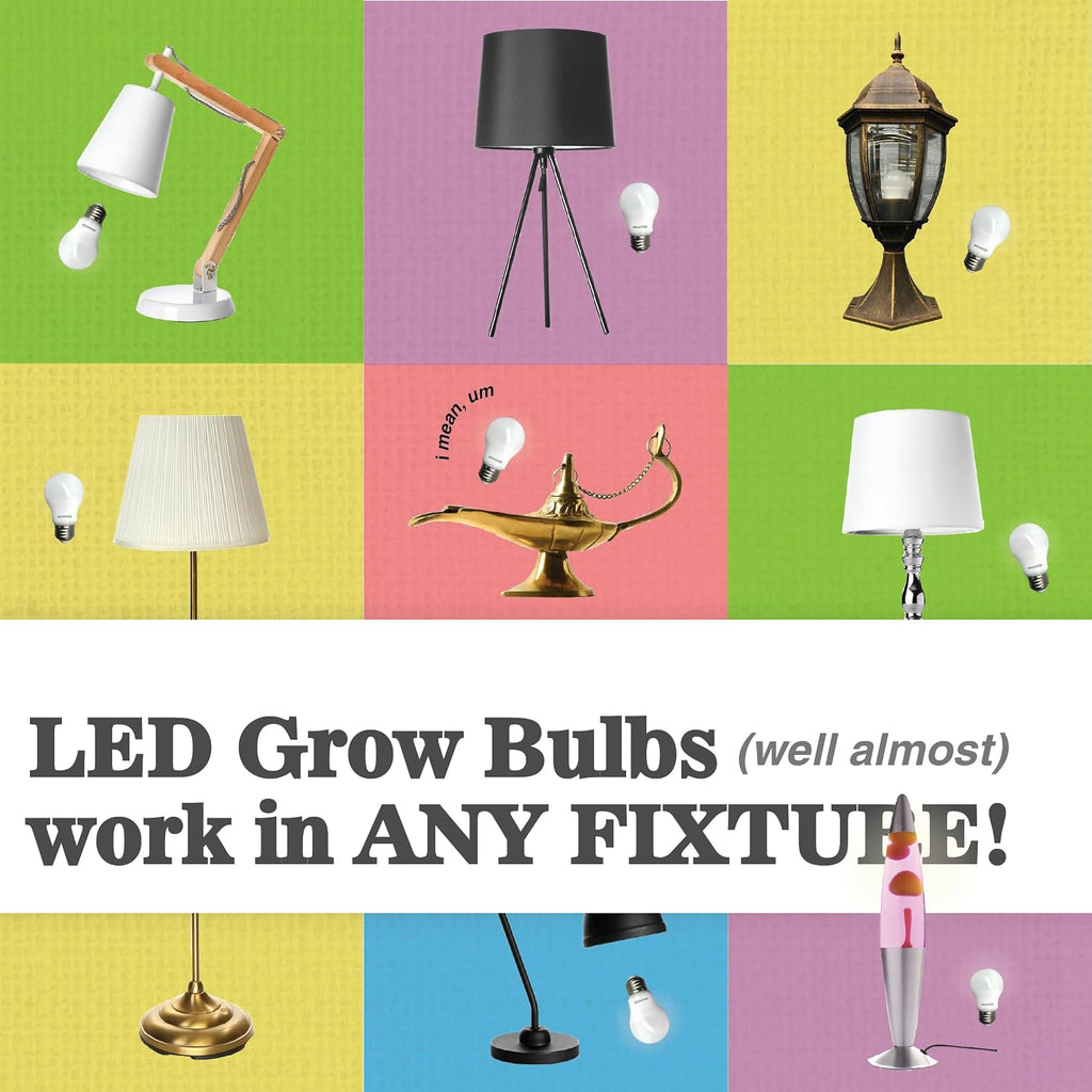 Purple Spectrum Ultra Grow Light Bulb for Pet Greens