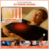 MySauna XL Infrared Sauna Blanket | Fits Him & Her | Fast Sweat