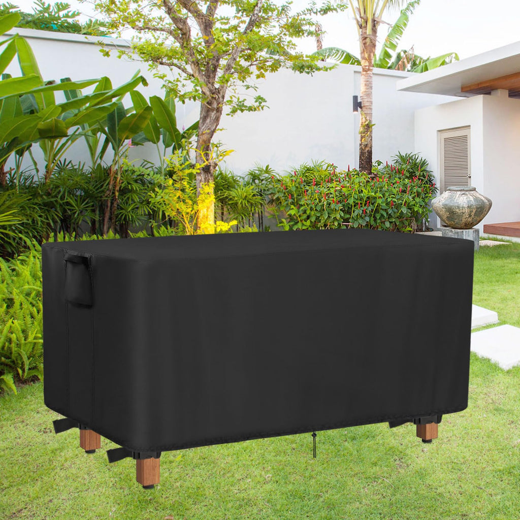 Outdoor Bench Cover for Backless Bench Waterproof-48x20x18in