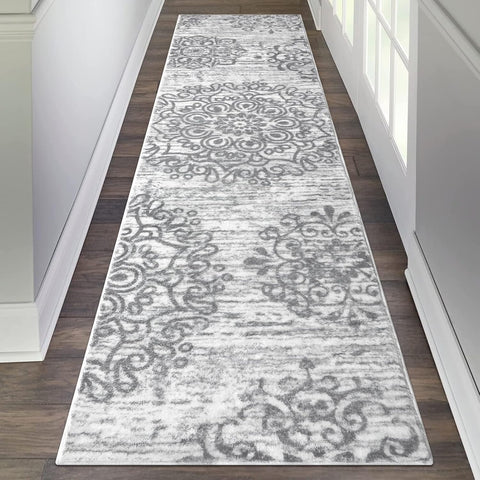 Hallway Runner Rug 2'x8' Washable Vintage Distressed Area Rugs Non Slip Laundry Rug Runner Boho Floo