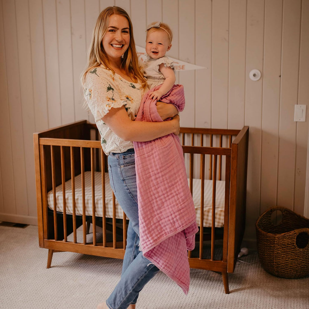 Soft Baby Quilt Blanket and Tummy Time - Lily